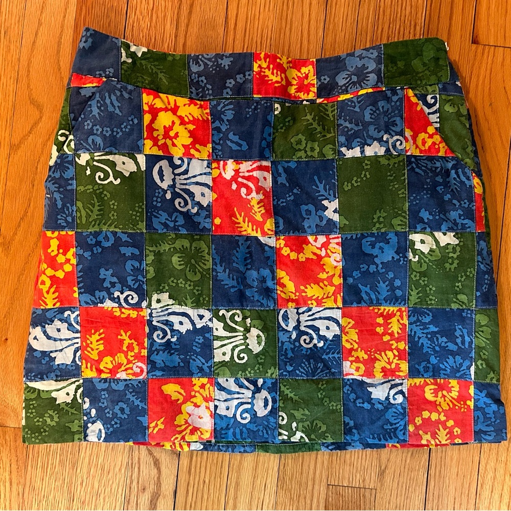 Loudmouth Golf Ladies Skort Size 20 Hawaiian Quilt print
